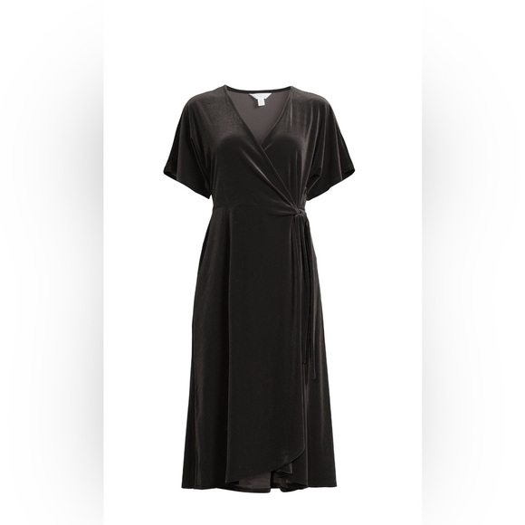 Time and Tru Dresses & Skirts - Time and Tru Velvet Wrap Dress XXL (20)